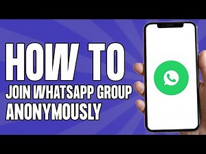 How to Join WhatsApp Group Anonymously (2025)