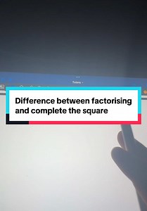 Understanding Factorising and Completing the Square in GCSE Maths