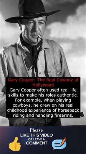 Gary Cooper: The Real Cowboy of Hollywood