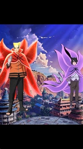 Naruto vs Sasuke 😈😈#naruto #anime #sasuke #comparison #shorts