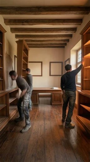 AI Old World Map Maker's Study