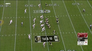 Wisconsin's TJ Watt hauls in the David Blough pass and returns it for the touchdown against Purdue. | BTN Video