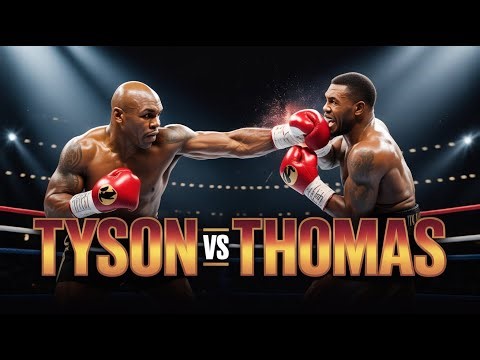 "Mike Tyson vs Pinklon Thomas | Epic Heavyweight Boxing Clash (Full Fight Highlights)"