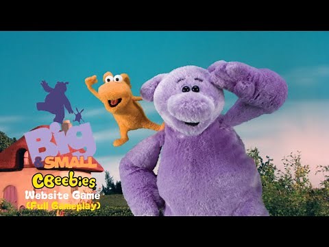 Big and Small House, CBeebies Website Game (Full Gameplay)