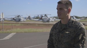 MRF-D Aircraft Arrival *Interview*