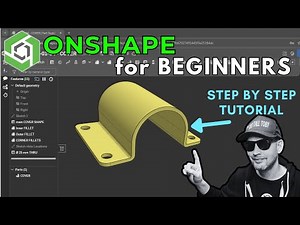 Best Free Onshape Training / Step by Step Tutorial for Beginners! -25-01-04 - COVER