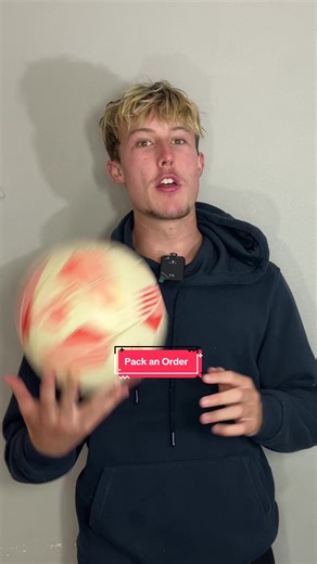 Pack a Football Gear Order with Me