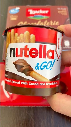 Nutella & Go! Hazelnut Chocolate Spread and Breadsticks Snack Pot 1 x 48g #short