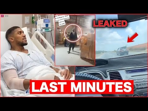 BREAKING: Shocking LEAKED Details Of The LAST Minutes Before Anthony Joshua’s Car CRASH! FANS REACT!