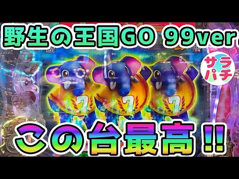 【目指せ貯玉10万発】後編【PA野生の王国GO 99ver.】多彩な演出でこの台面白すぎる‼甘デジのパチンコ実践‼【第46回】