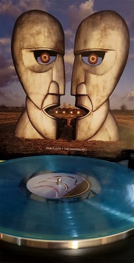 Pink Floyd•The Division Bell #musicstories #recordcollector #PinkFloyd #analog #skybluevinyl