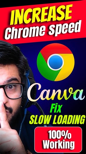 How to Increase Google Chrome Speed & Fix Canva Slow Loading | 100% Working (2026)