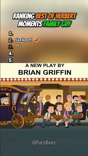 Ranking Best of Herbert Moments Family Guy