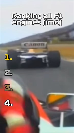 Ranking ALL Formula 1 engines #f1 #shorts