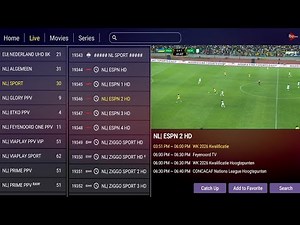 Live Nederlandse tv zenders : Viaplay, Ziggo tv, Ziggo Sport , ESPN, NPO, RTL | Nederlandse iptv