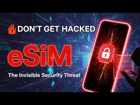 eSIM Hacking Explained ⚠️ Is Your Phone Safe From SIM Swap Attacks?