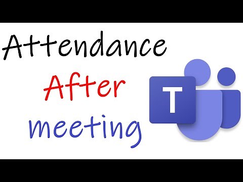 How To Download Attendance in Microsoft Teams After Meeting | How To Add Insights To MS Teams