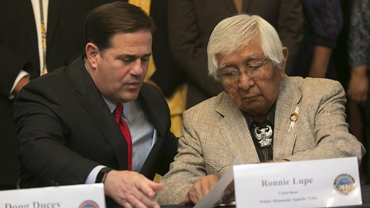 Gov. Doug Ducey strikes deal to reopen Arizona tribal gaming compacts