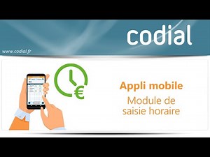 Application mobile : module de saisie horaire et de frais