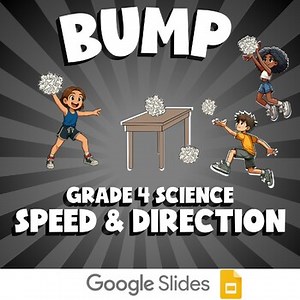 Speed & Direction BUMP Science Game | No Prep Grade 4 Review