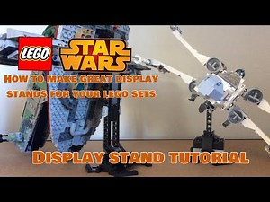 How to make Display Stands for your LEGO Star Wars Sets!