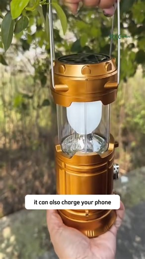 4.7K views · 28 reactions | LED Camping Lantern – Solar & USB Rechargeable | Terra Nursery | Facebook