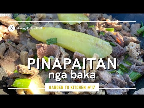 HOW TO COOK: Pinapaitan nga Baka