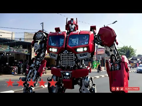 DIBUAT OLEH AI - MOBIL ROBOT SUPER KEREN! TRANSFORMASI LUAR BIASA! | EPISODE 728