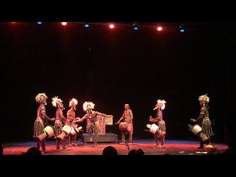 L'Ensemble National des Percussions de Guinée "Historique" au CCFG de Conakry le 05/02/2021