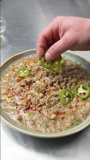 White Chili with Butterball Ground Turkey
