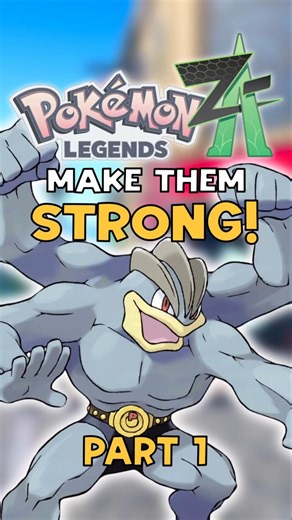 Make Your Pokémon As Strong As Possible Part 1! #pokemon #legendsza #switch2