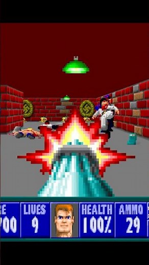 Secrets Floor 6 - Spear of Destiny #spearofdestiny #wolfenstein3d