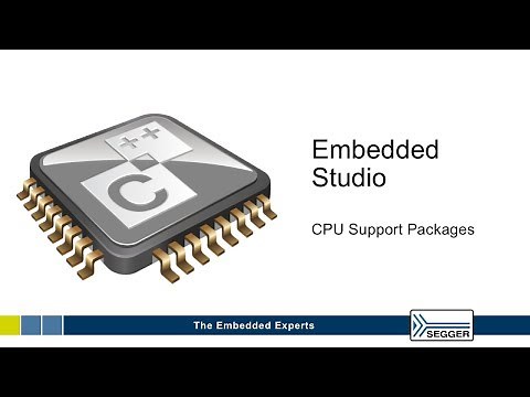 Embedded Studio CPU Support Packages