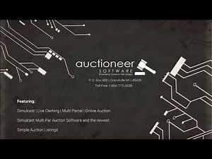Simulcast Multi Parcel Auction Software