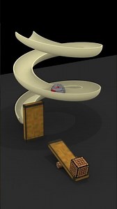 Satisfying 3D Rube Goldberg Chain Reaction | Smooth Physics Simulation