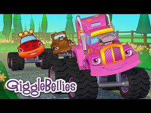 Wheels On The Bus..... errrr Truck! | Nursery Rhymes | GiggleBellies