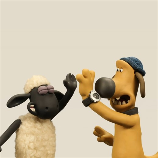 27K views · 3.6K reactions | Every day is Bring Your Dog to Work Day for Bitzer...high fives to all the other hard-working doggos out there! | Shaun the Sheep | Facebook