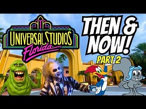 Universal Studios Florida: THEN & NOW PART 2! | Attractions, Shows and Changes Over 34 Years