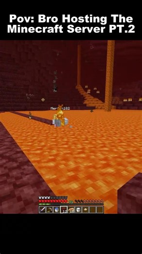 Pov: Bro Hosting The Minecraft Server PT.2 #foryou #foryoupage #viral #gaming #shortsvideo