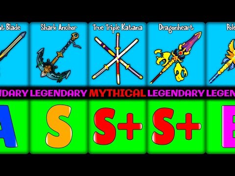 Blox Fruits: Best Swords For Dungeons Tier List | Control Fruit Rework Update 29