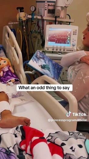 Touching Visit: Elsa Sings to Child in Coma