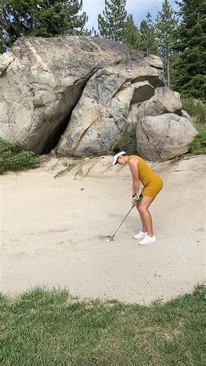 11K views · 189 reactions | Have you ever sprayed your partner with sand getting out of sand trap? What is your craziest sand trap story? | Fit Golfer Girl | Facebook