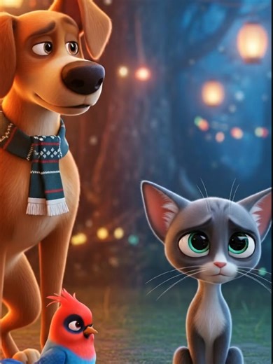 Celebrating New Year 2026: A Touching Cat Animation
