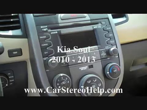 Kia Soul Car Stereo radio Cd Removal = Car Stereo HELP