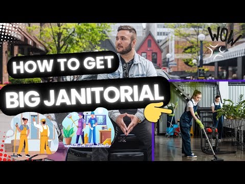 How To Get Big 100k Janitorial & Commercial Cleaning Contracts (High Ticket Contracts)