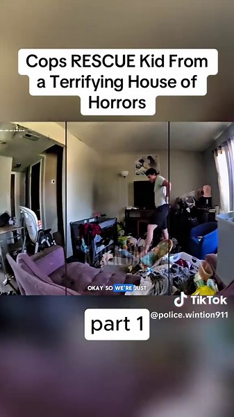 police.wintion911 (@police.wintion911) - Cops Save Children from Dangerous Living Conditions