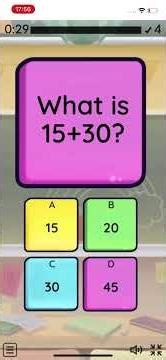 Playing Math quiz on Wordwall (Open the box)