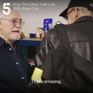 507K views · 4K reactions | In this incredibly moving clip, actor Brian Cox meets an amazing local hero, a man who lost his sight but continues to give up all his time to help those around him.  How The Other Half Live with Brian Cox | Channel 5 | Facebook