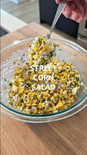 STREET CORN SALAD | ‪@elliotts.kitchen‬