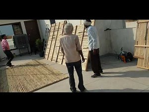 how to build bamboo roof bamboo shade | bamboo chick | bamboo roofing techniques #bambooroof #hut